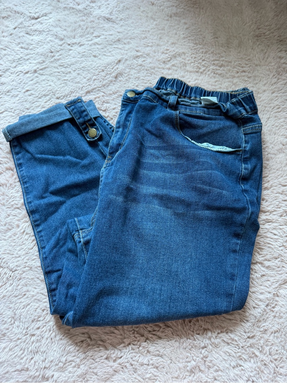 SHEIN Blue Curve 3XL Denim Jeans